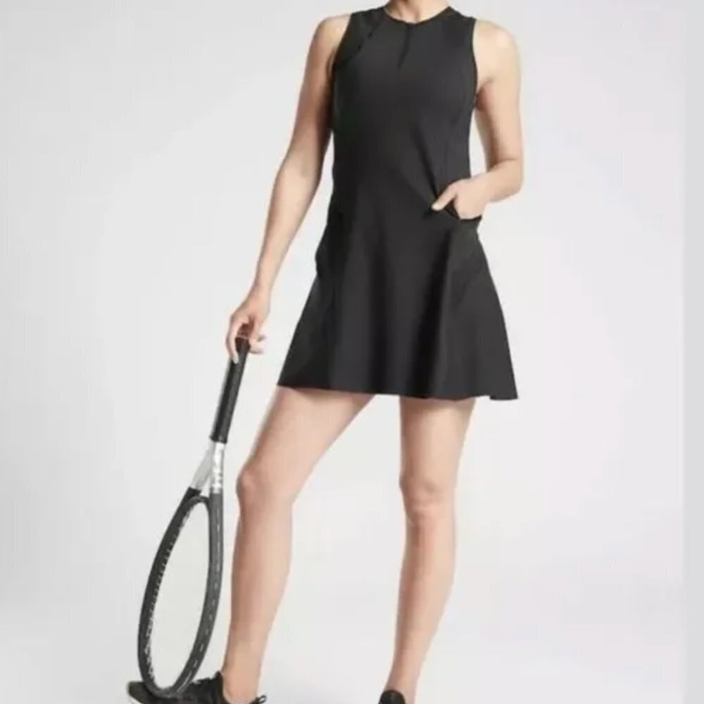 Athleta Black Mini Dress